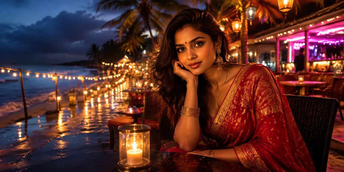 Live dealer roulette and baccarat games in an Indian setting